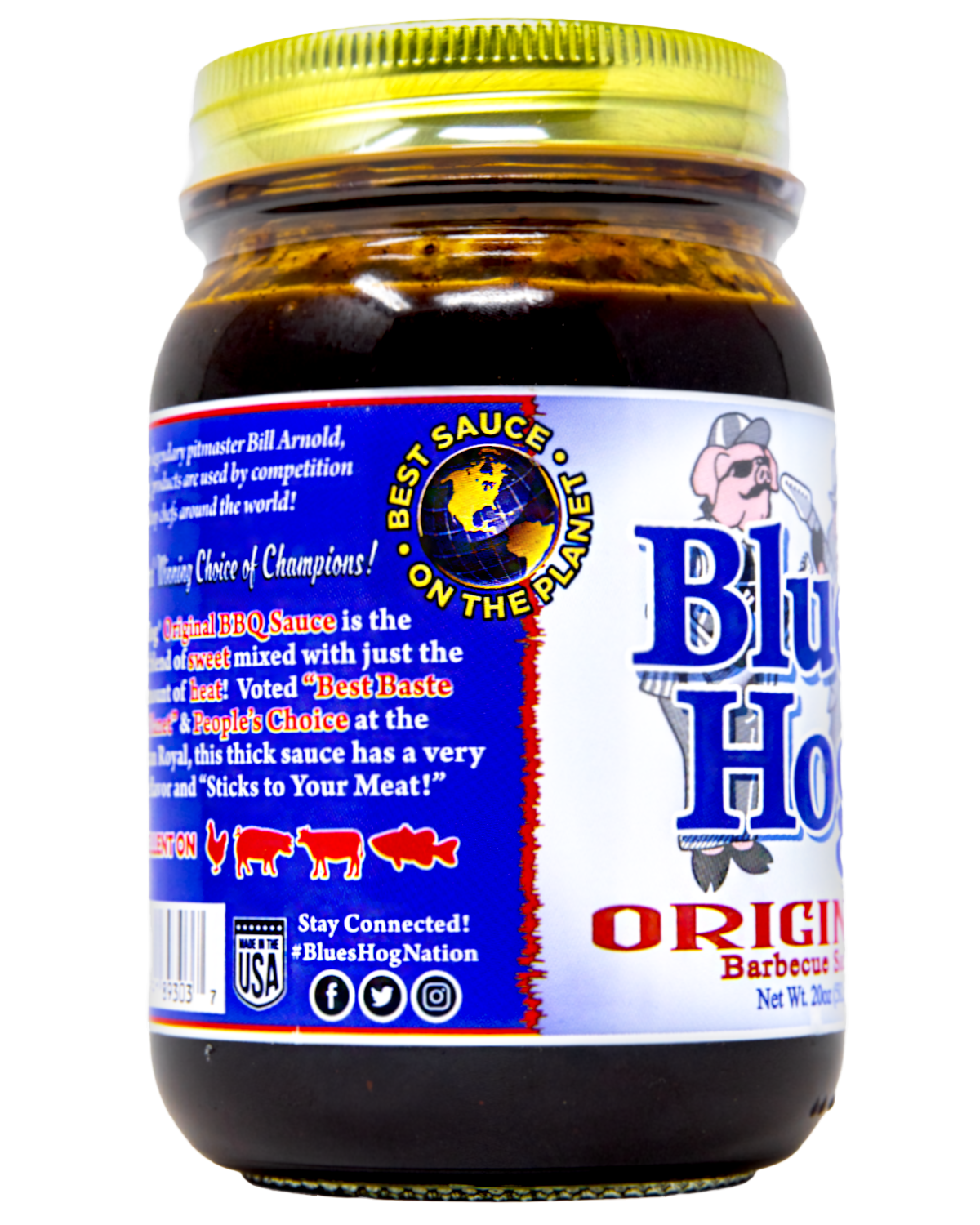 Blues Hog Original - Pint Jar