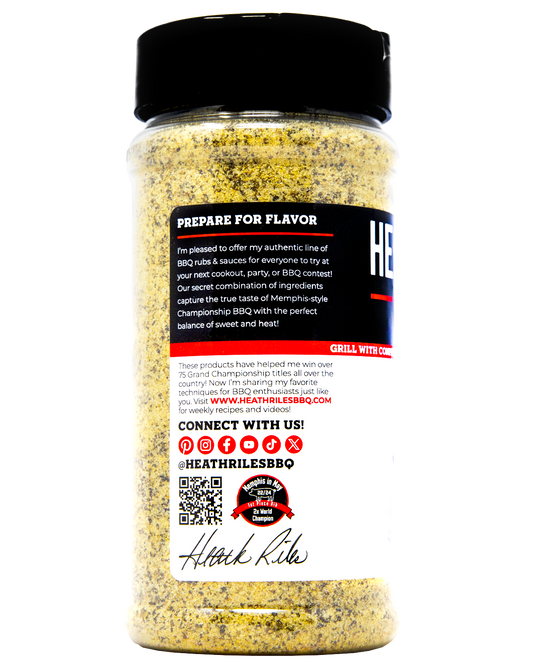 Heath Riles BBQ Garlic Jalapeño Rub