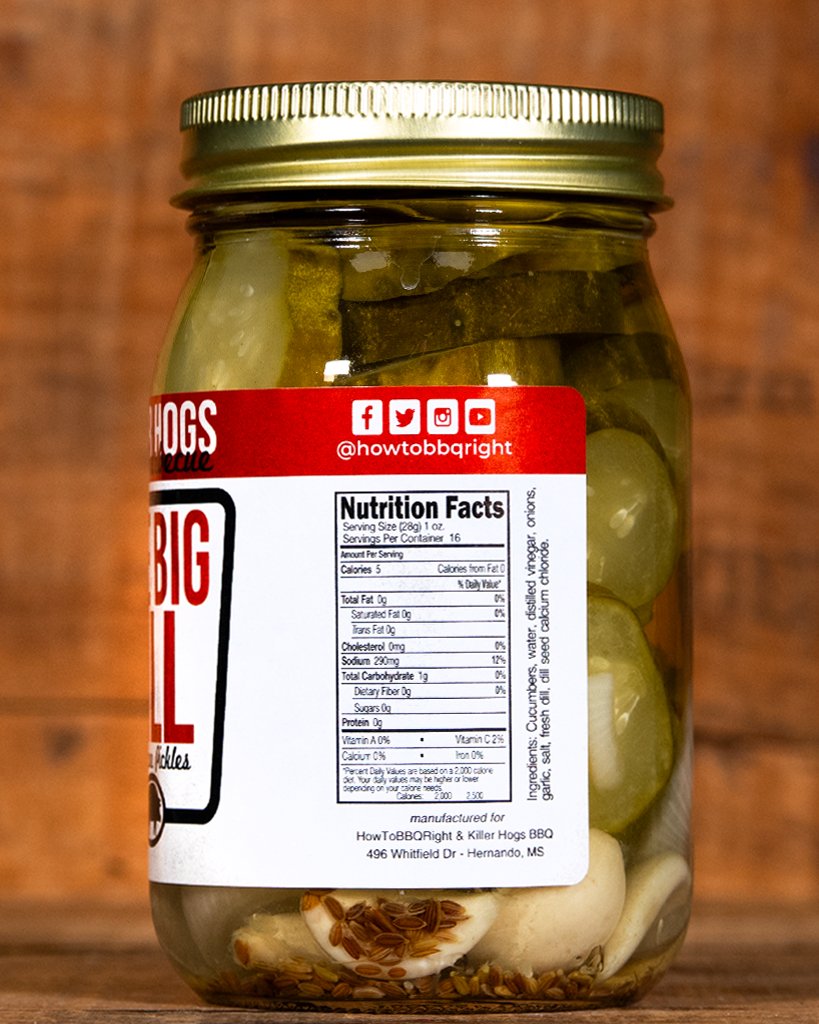 Killer Hogs The Big Dill Pickles - HowToBBQRight