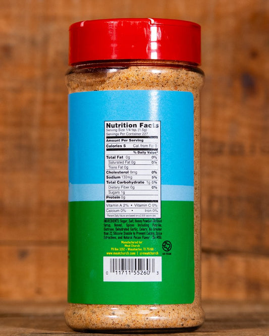 Meat Church Deez Nuts Honey Pecan BBQ Rub - HowToBBQRight