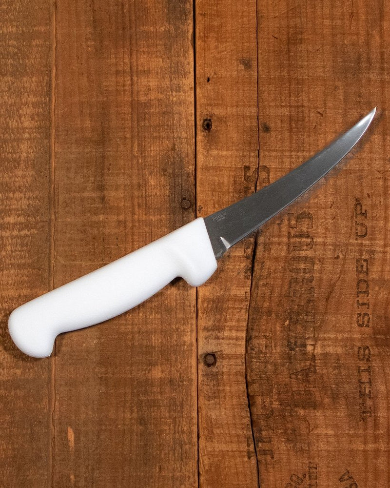 5" Flexible Curved Boning Knife - Dexter Russell Basics - HowToBBQRight