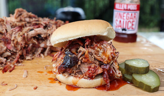 Pulled Pork on Weber Grill