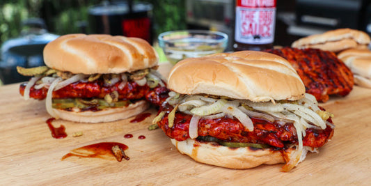 Chargrilled Pork Chop Sandwich