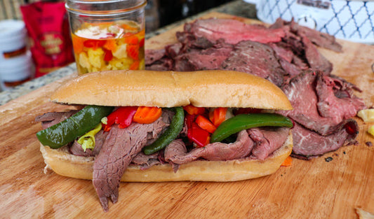 Chicago Italian Beef Sandwich