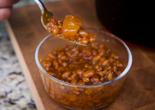 Apple Pie Baked Beans - HowToBBQRight