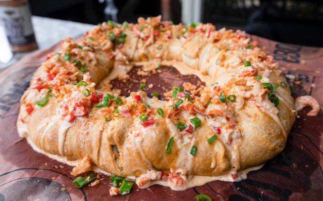 Boudin & Crawfish King Cake - HowToBBQRight