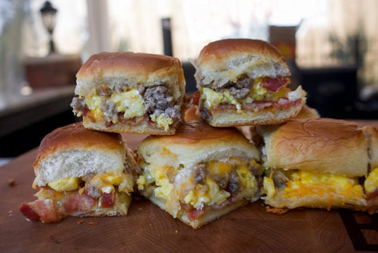 Breakfast Sliders - HowToBBQRight