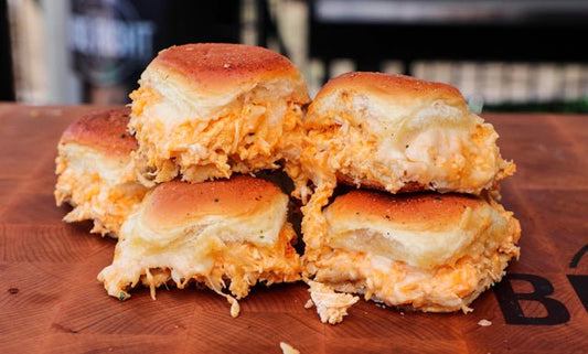 Buffalo Chicken Sliders - HowToBBQRight