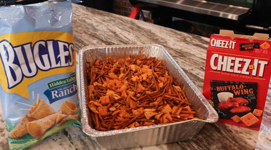 Buffalo Wing Party Mix - HowToBBQRight