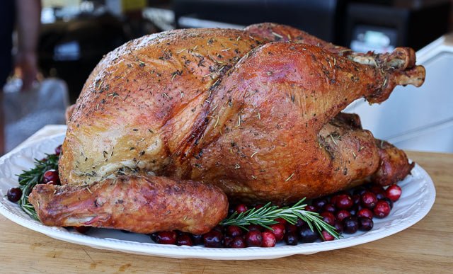 Butter & Herb Smoked Turkey - HowToBBQRight