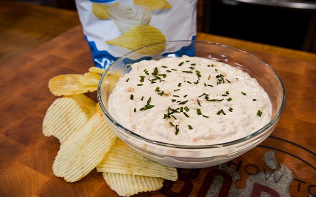 Caramelized Onion Dip - HowToBBQRight