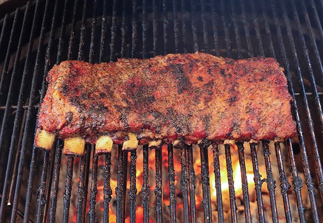 Chargrilled Spicy Greek Ribs - HowToBBQRight