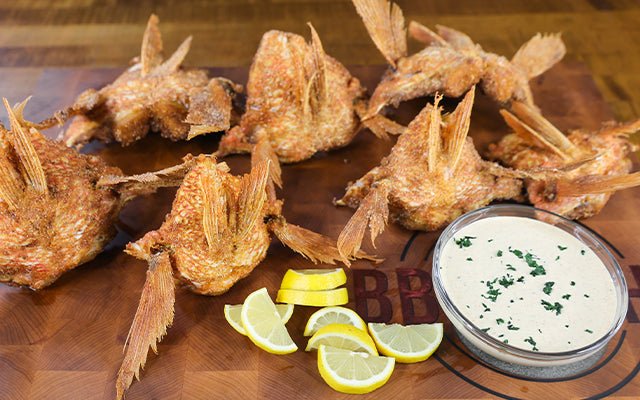 Fried Snapper Throats - HowToBBQRight