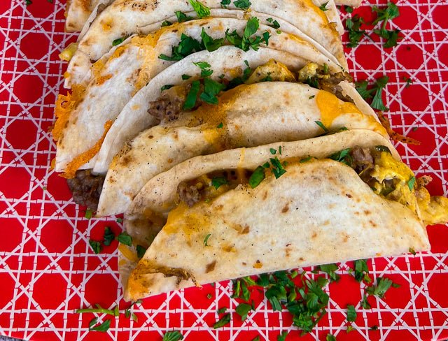 Grande Gringo Breakfast Tacos - HowToBBQRight