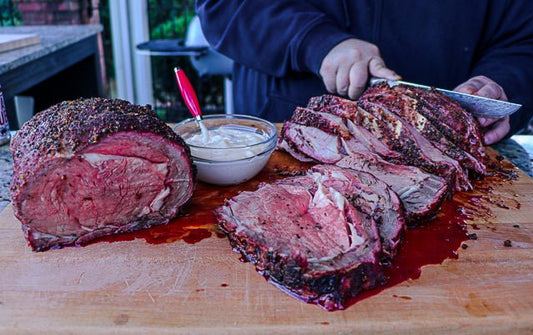 Hickory Smoked Prim Rib - HowToBBQRight