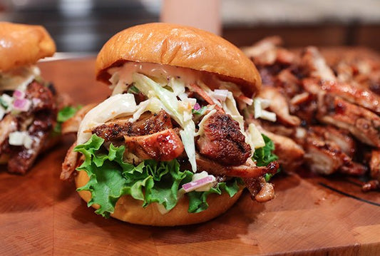 Jerk Chicken Sandwich - HowToBBQRight
