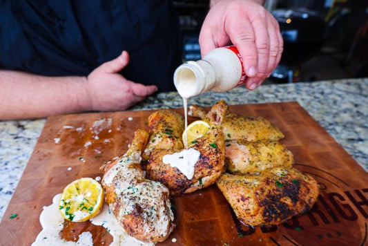 Lemon Pepper Chicken Quarters - HowToBBQRight