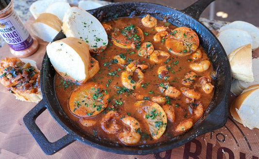 Mardi Gras Shrimp Recipe - HowToBBQRight