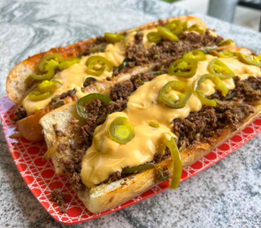 Nacho Cheesesteak Recipe - HowToBBQRight