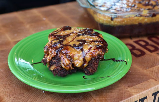 Salty Samoa Brownies Recipe - HowToBBQRight