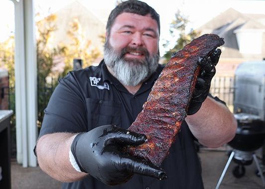 Sausage Seasoned Ribs - HowToBBQRight