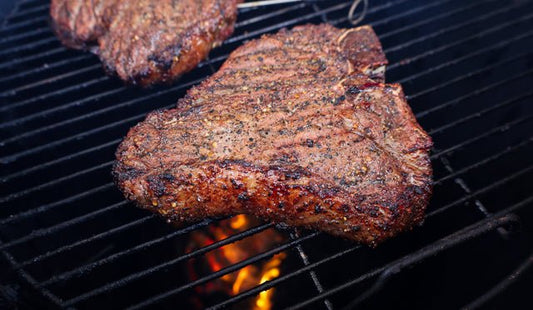 Smoked Porterhouse Steak with Bacon Tallow Butter - HowToBBQRight