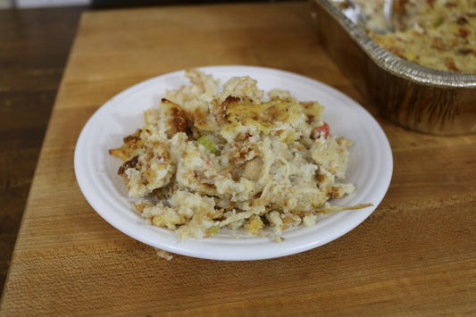 Southern Cornbread Dressing - HowToBBQRight