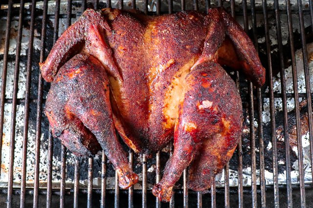 Spatchcock Smoked Turkey - HowToBBQRight