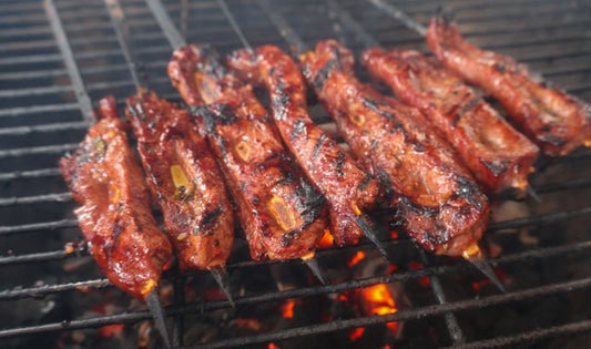 Spicy Thai Steak Sticks - HowToBBQRight
