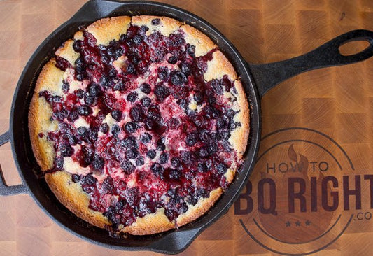 Summertime Berry Cobbler - HowToBBQRight