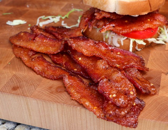 Sweet and Spicy Candy Bacon - HowToBBQRight