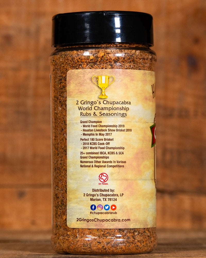 
                  
                    2 Gringos Chupacabra Steak Rub - HowToBBQRight
                  
                