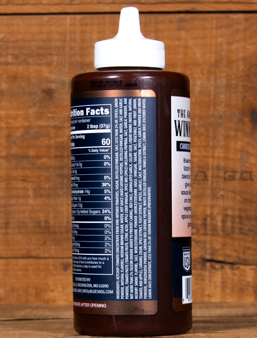 Blues Hogs Sizzlin' Heat BBQ Sauce