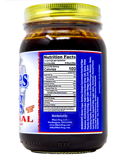 Blues Hog Original - Pint Jar