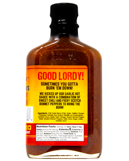 Malcom's Burn 'Em Down Hot Sauce