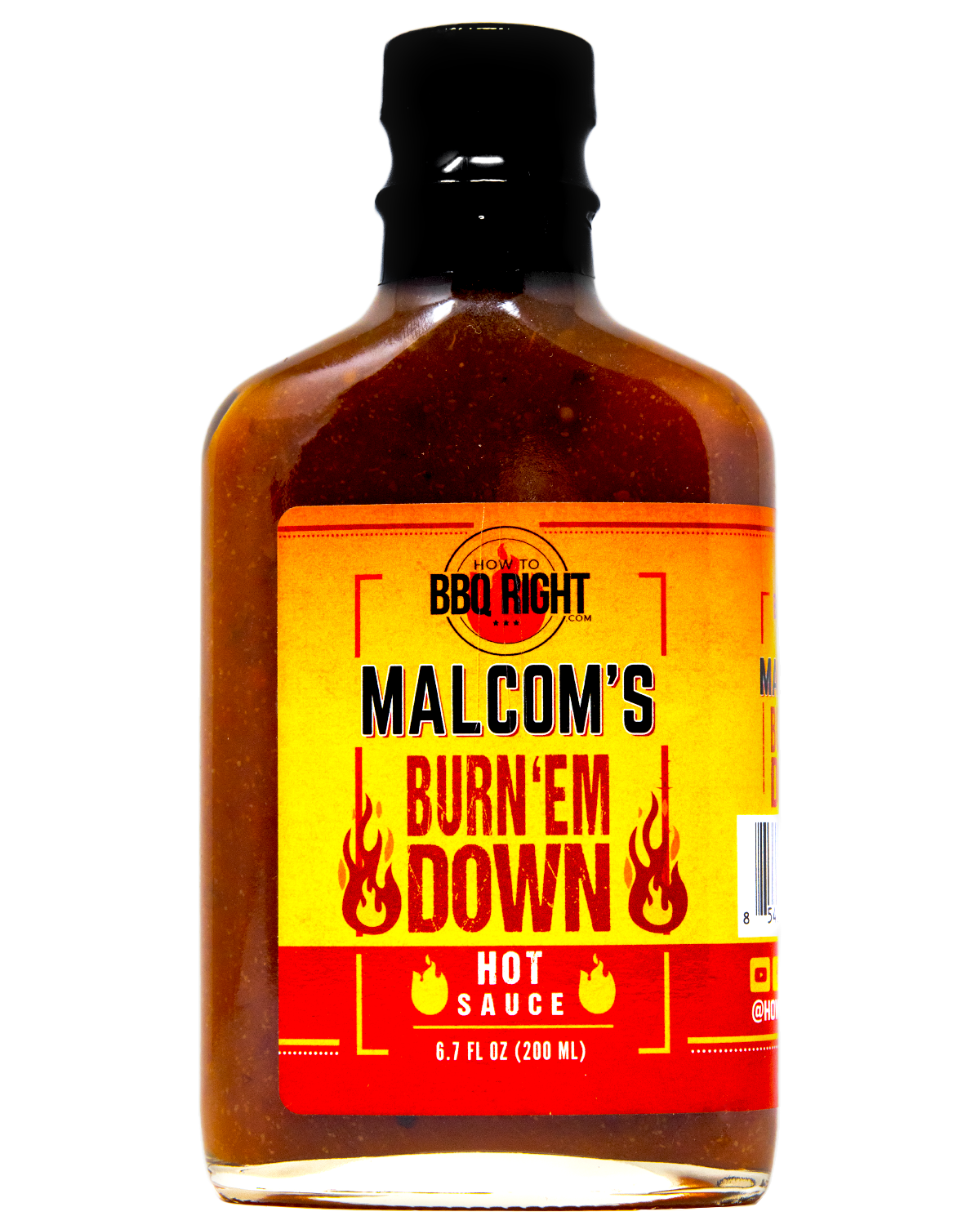 Malcom's Burn 'Em Down Hot Sauce