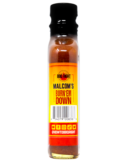 Malcom's Burn 'Em Down Hot Sauce