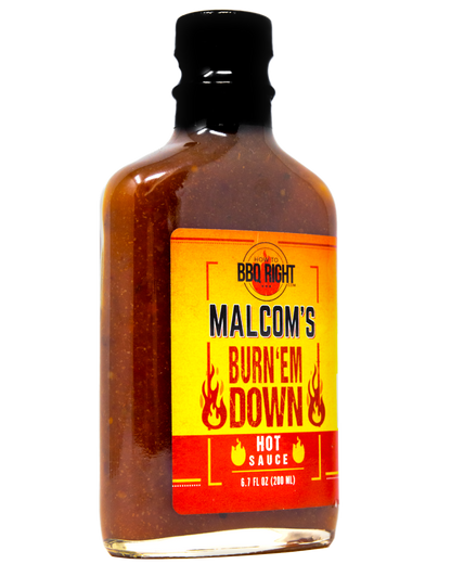 Malcom's Burn 'Em Down Hot Sauce