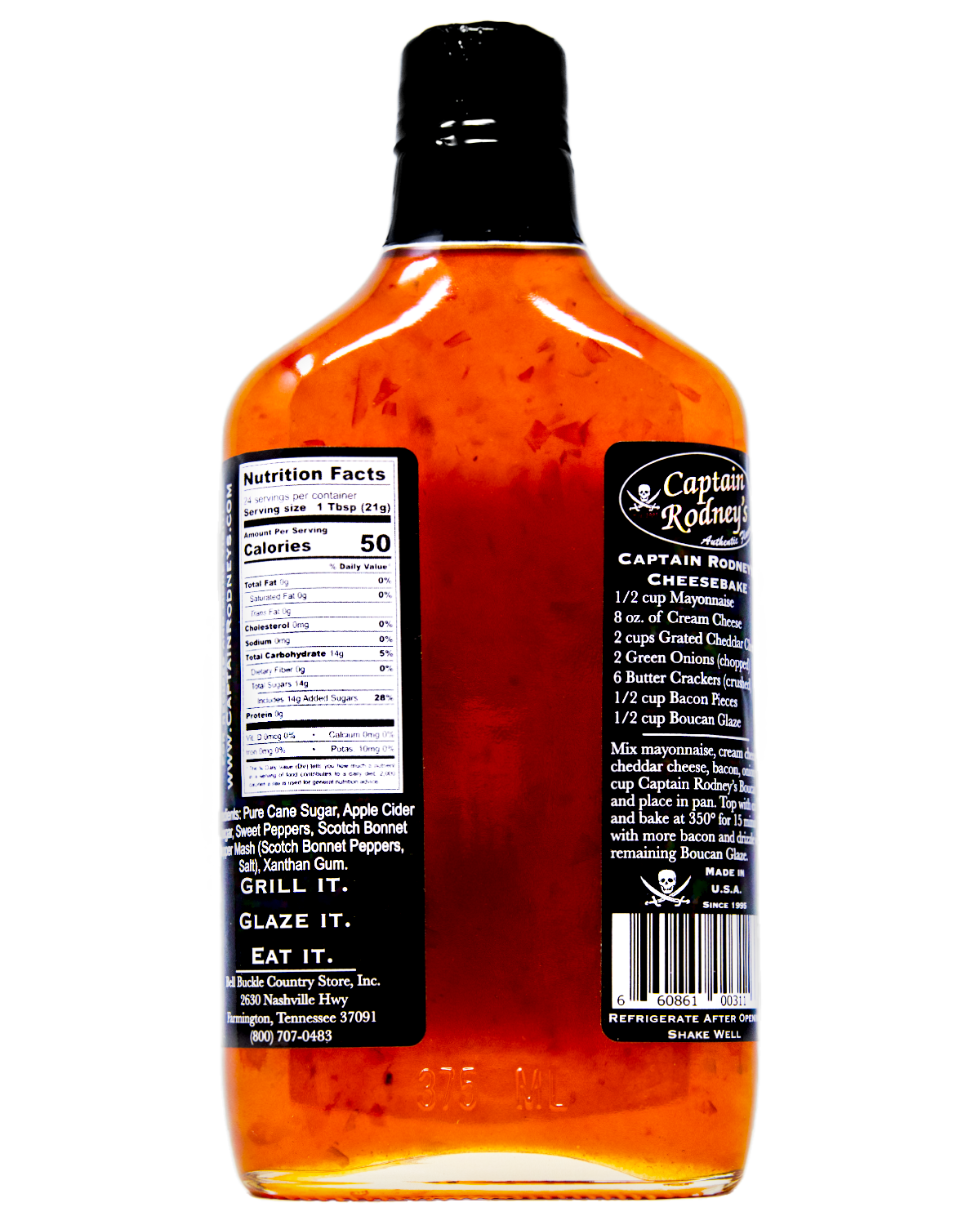 Captain Rodney's Boucan Pepper Glaze
