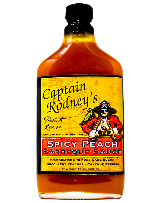 Captain Rodney's Spicy Peach Barbecue Glaze