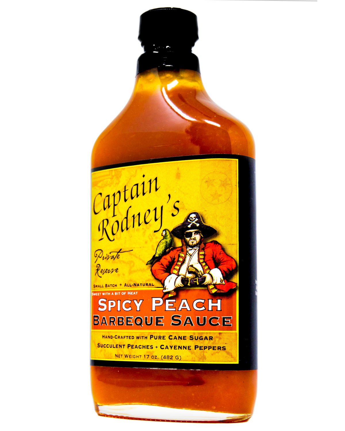 Captain Rodney's Spicy Peach Barbecue Glaze