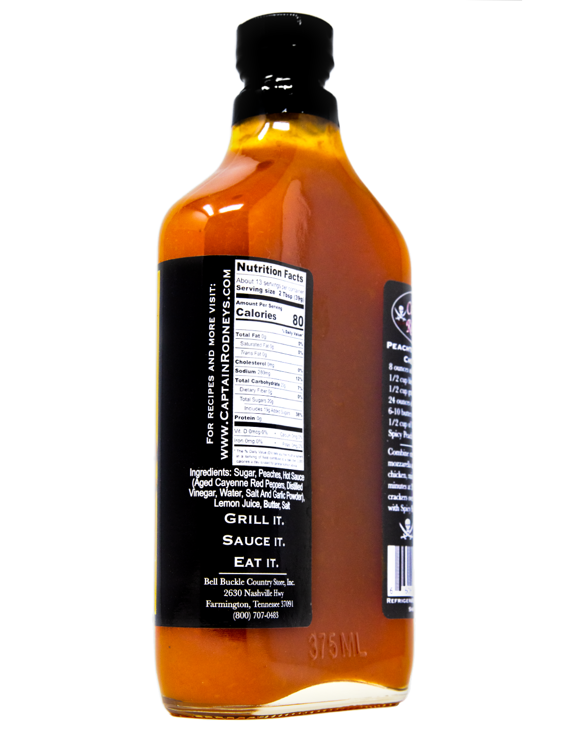 Captain Rodney's Spicy Peach Barbecue Glaze