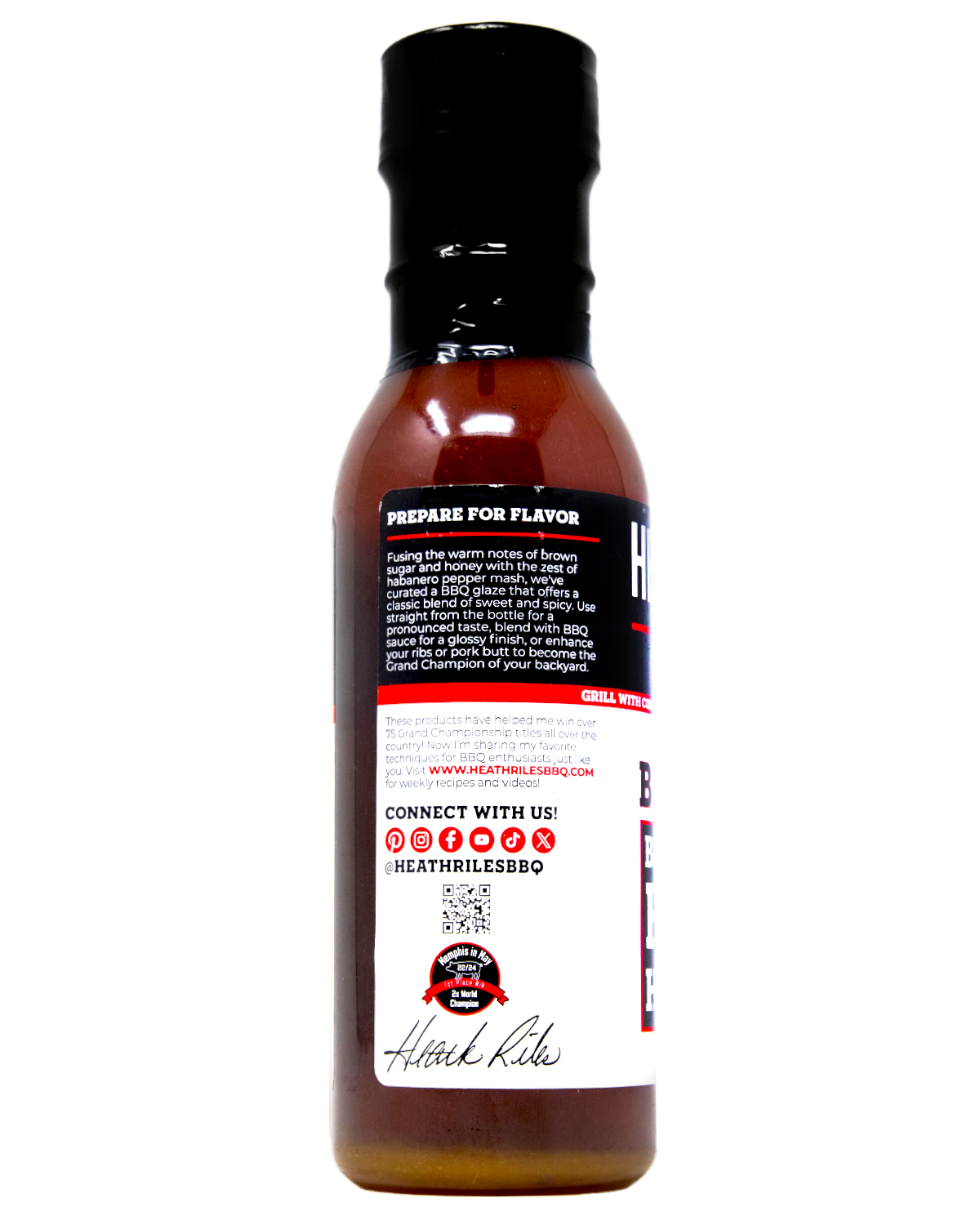 Heath Riles Brown Sugar Honey Habanero Glaze