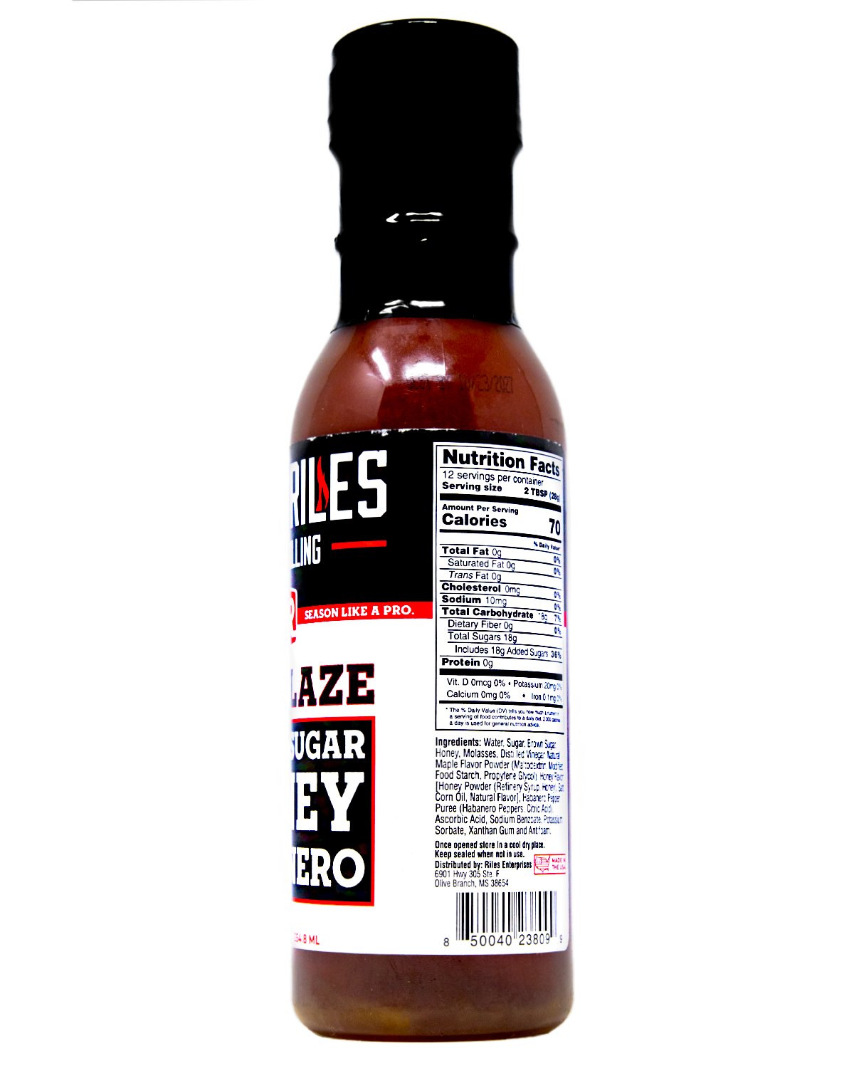 Heath Riles Brown Sugar Honey Habanero Glaze