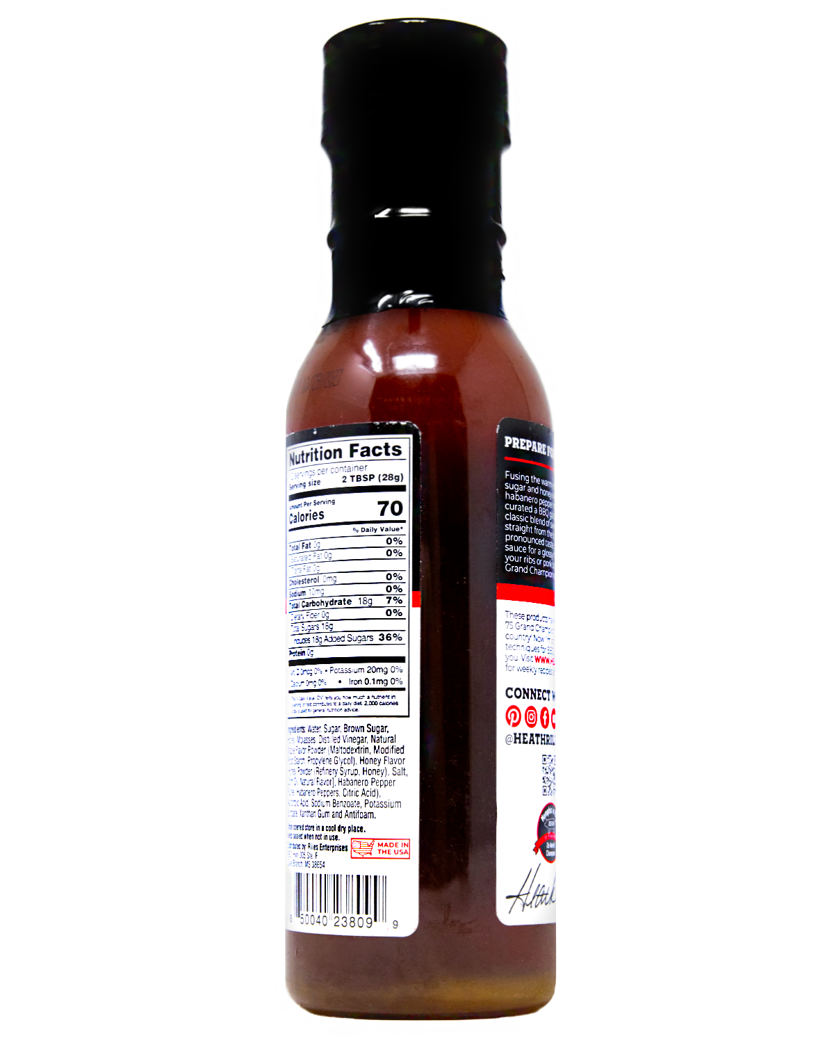 Heath Riles Brown Sugar Honey Habanero Glaze