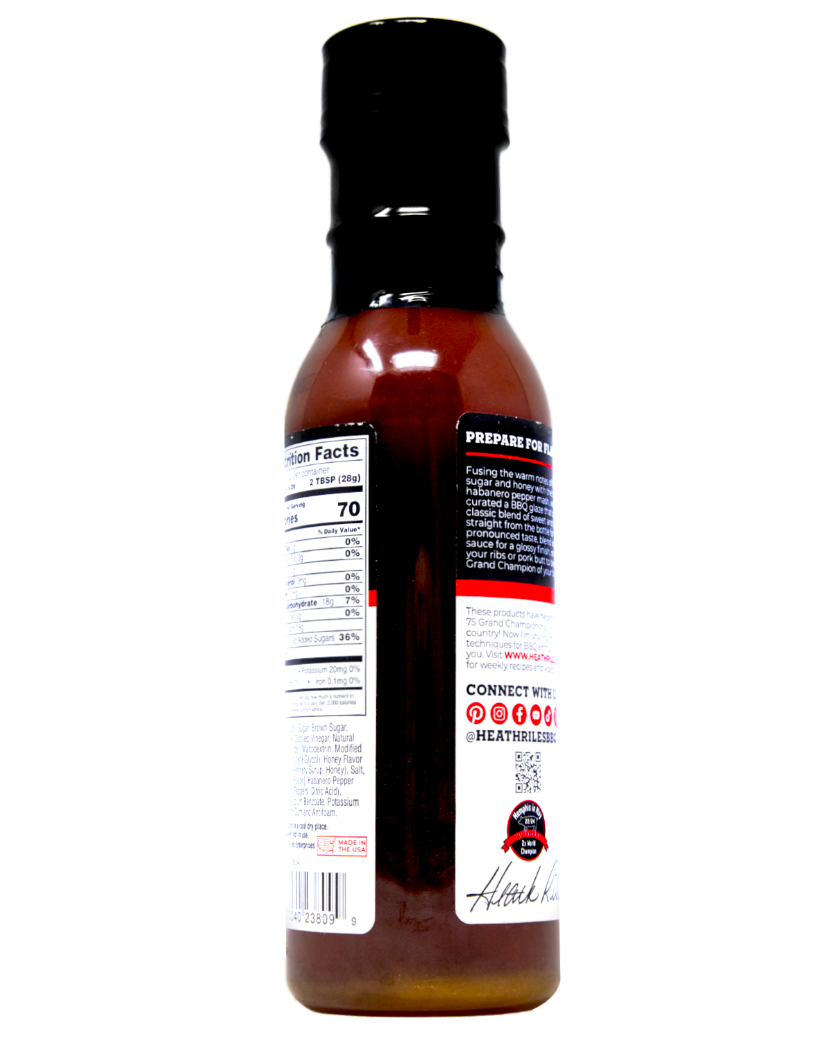 Heath Riles Brown Sugar Honey Habanero Glaze