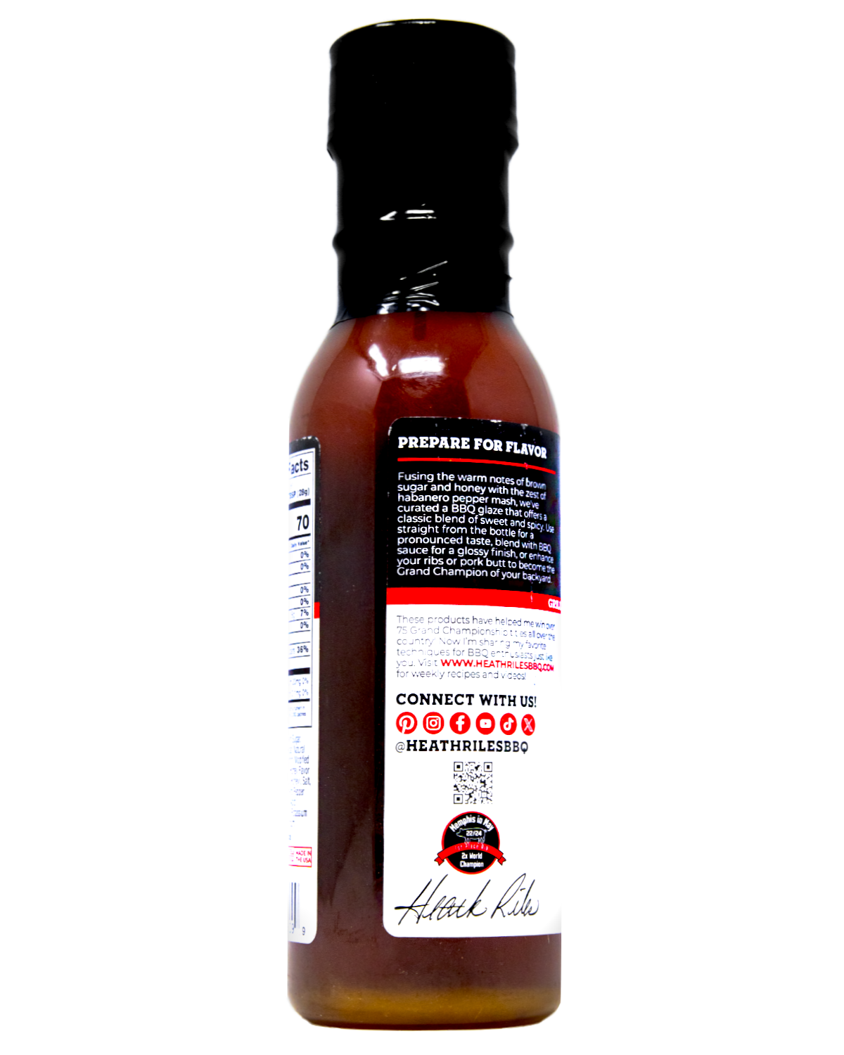 Heath Riles Brown Sugar Honey Habanero Glaze