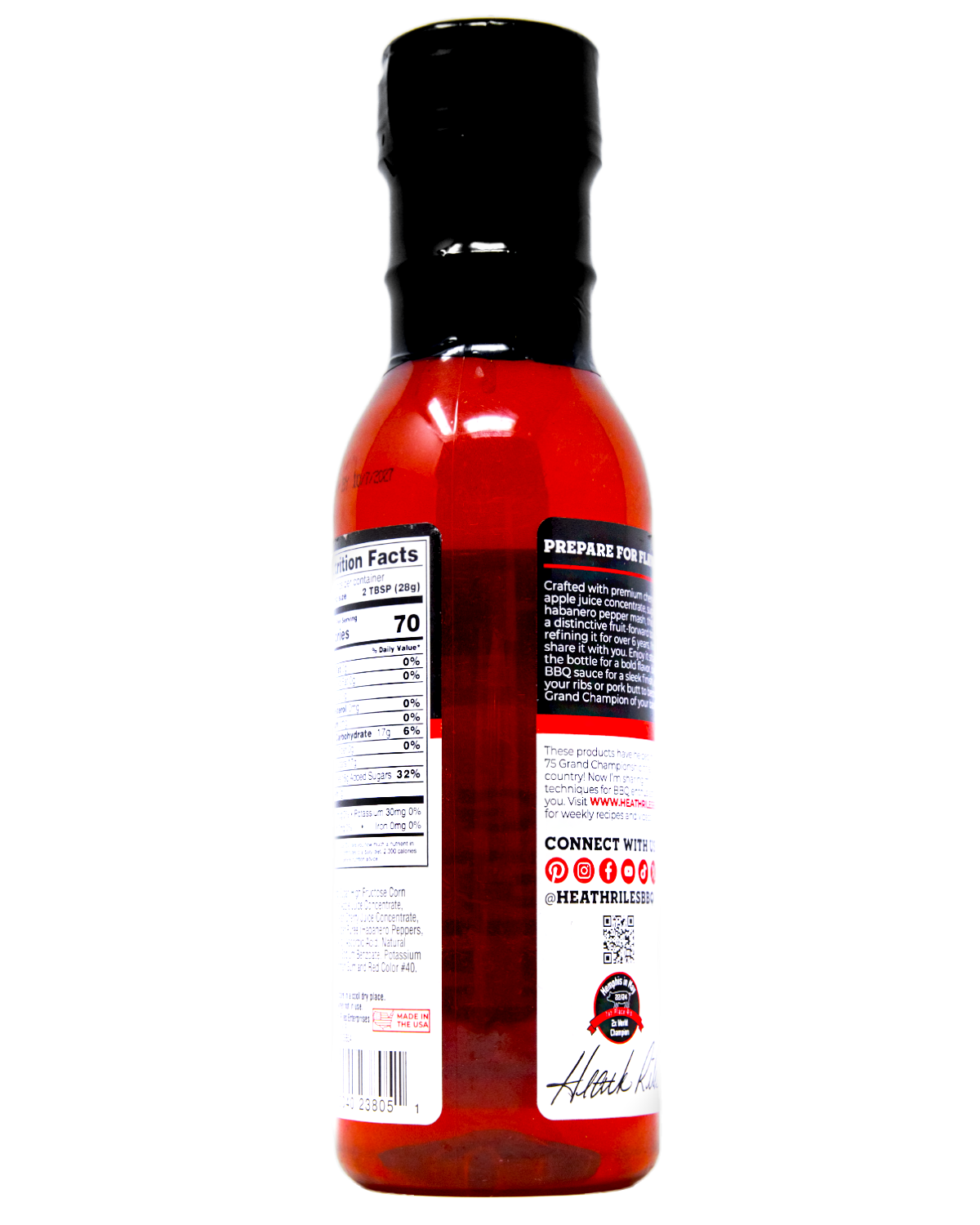 Heath Riles Cherry Apple Habanero Glaze