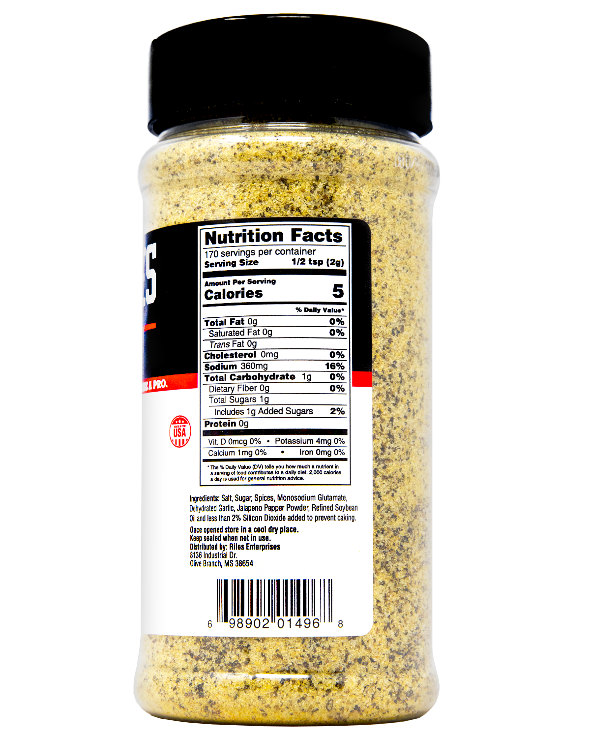 Heath Riles BBQ Garlic Jalapeño Rub