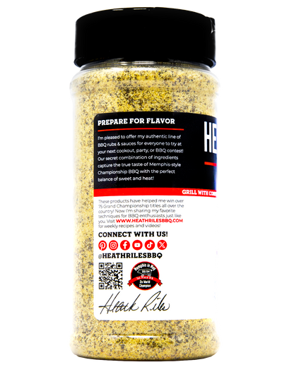 Heath Riles BBQ Garlic Jalapeño Rub